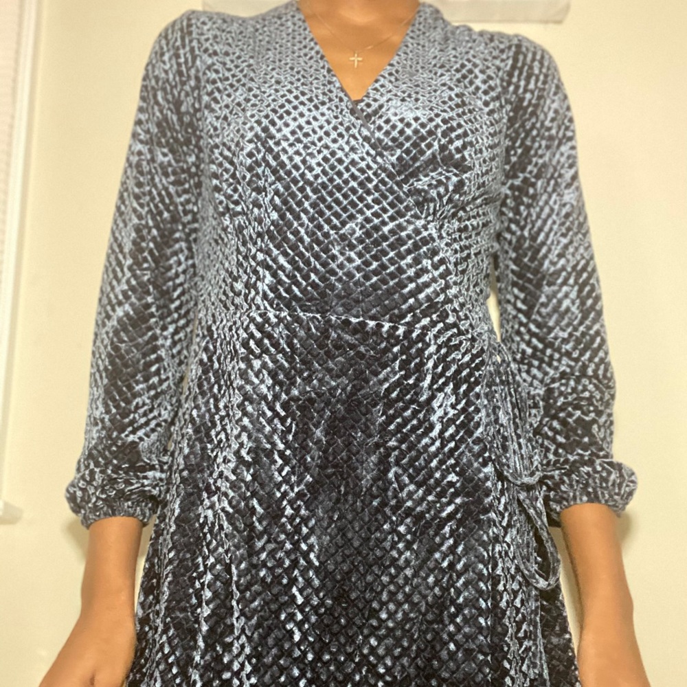 Blue-Green Cece Dress